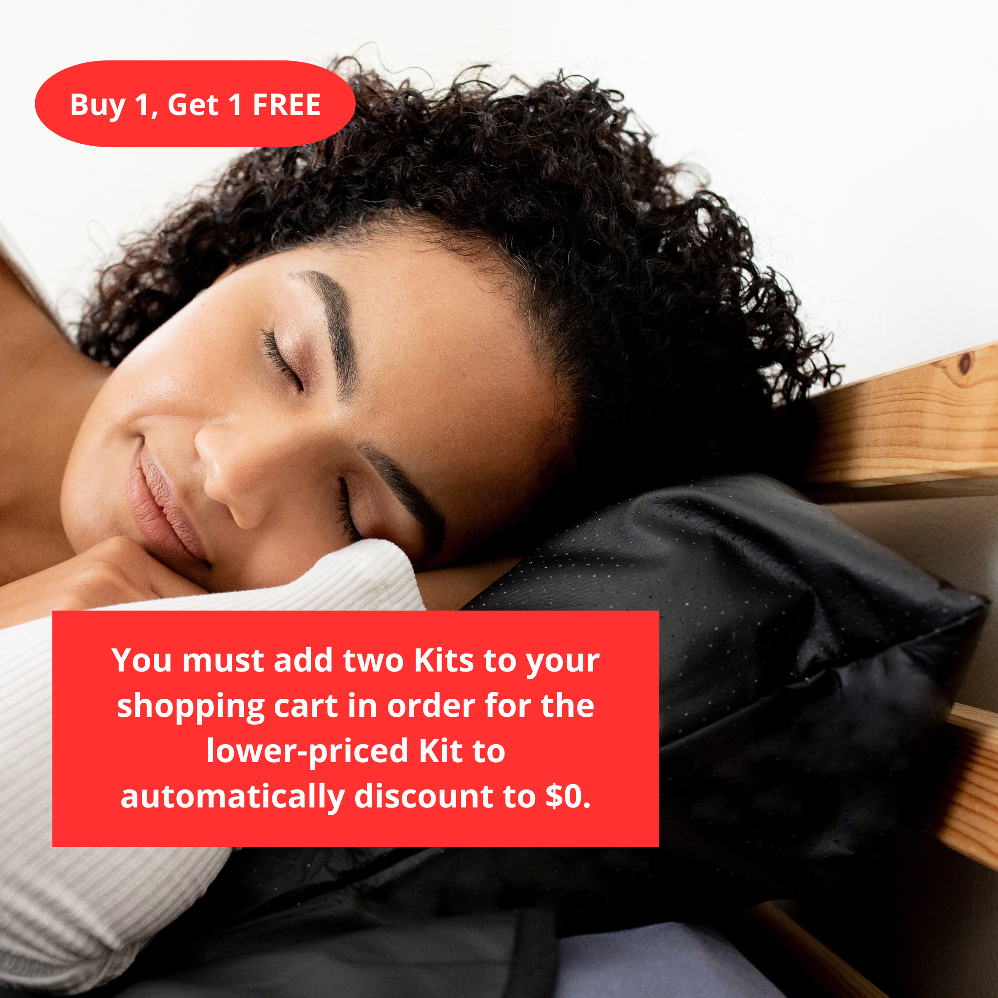 Buy 1, Get 1 Free: Earthing Elite Pillow Cover Kits (You must add 2 kits to your shopping cart!)