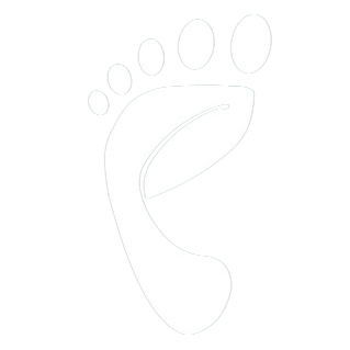 earthing foot logo icon